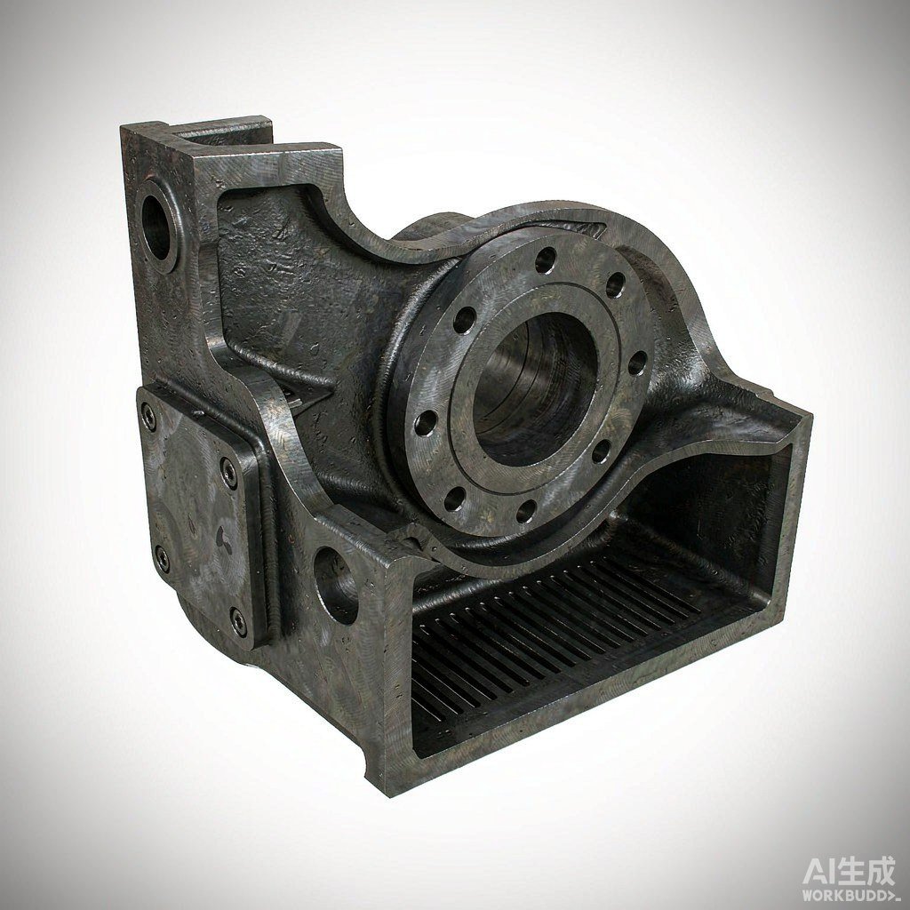 custom steel casting pump housing