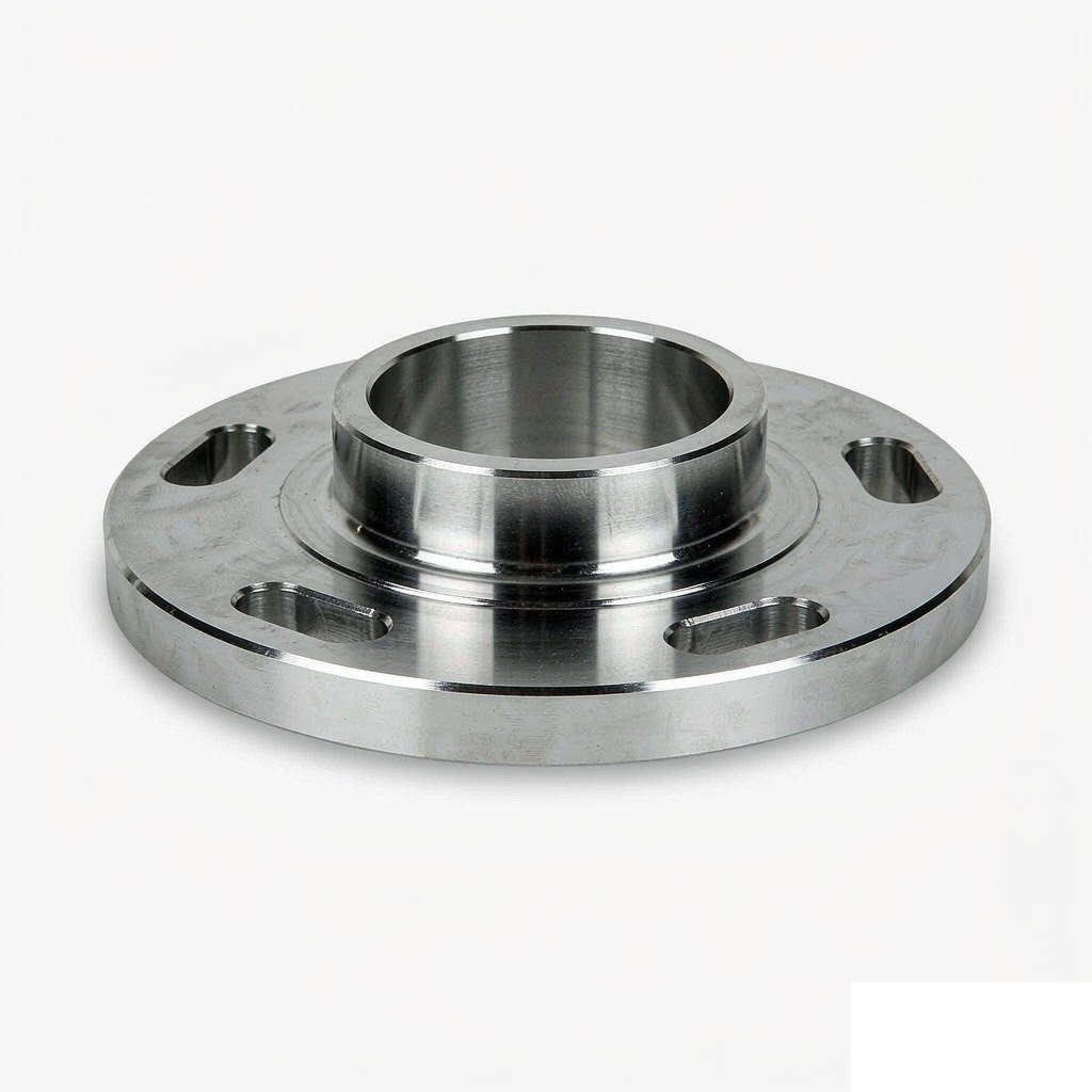 steel weld-on flange GOST 12821 three-quarter view
